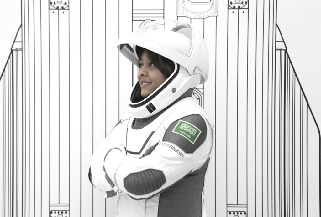 Die 33-jährige Rayyanah Barnawi ist die erste Astronautin aus Saudi-Arabien