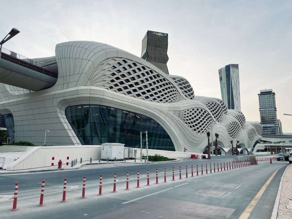 Metrostation von Zaha Hadid in Riad