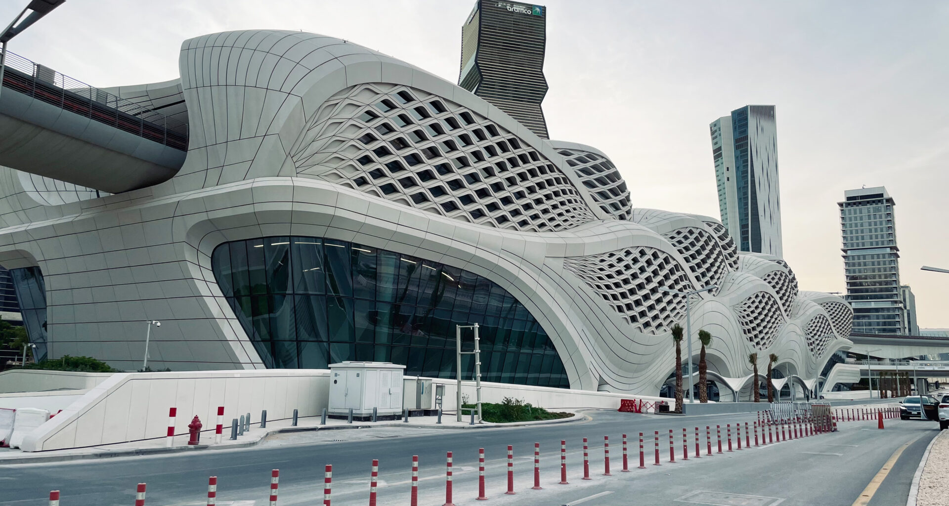 Metrostation von Zaha Hadid in Riad