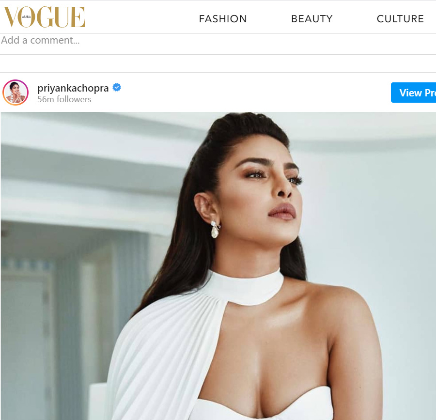 Priyanka Vogue