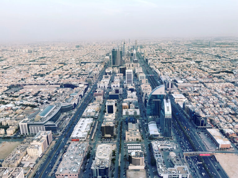 In Riyadh gibt es noch viel Platz für neue Hochhäuser, die irgendwann in der Zukunft die Stadtsilhouette prägen könnten