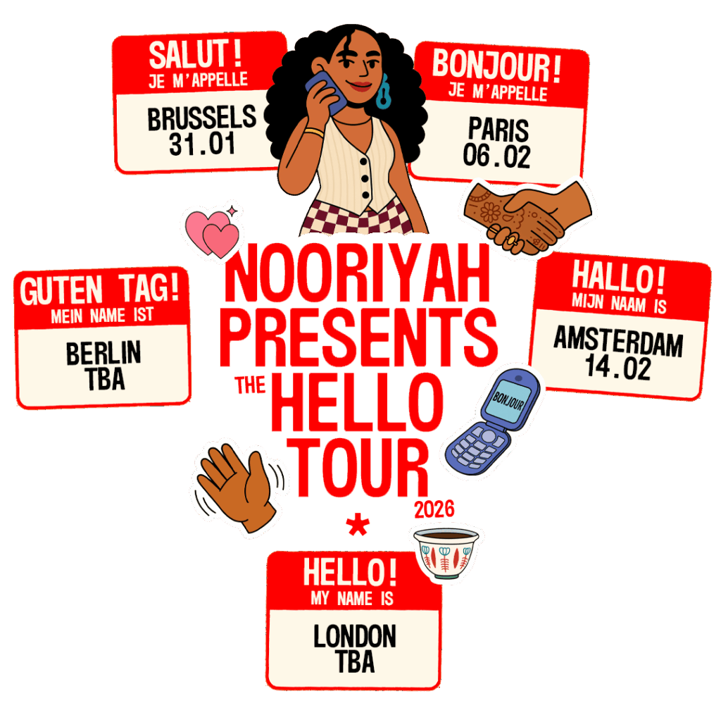Nooriyah hello tour reel PNG PSD copy berlin tba