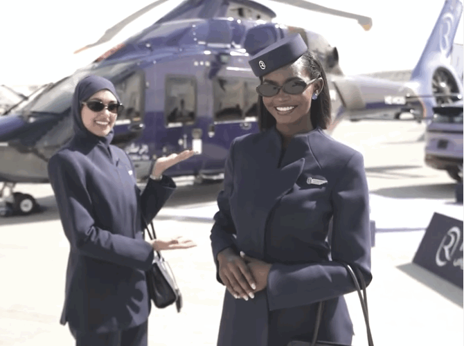 RX Riyadh-Air Hubschrauber