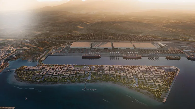 Oxagon in Neom, Übersicht