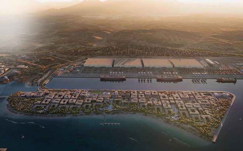 Oxagon in Neom, Übersicht